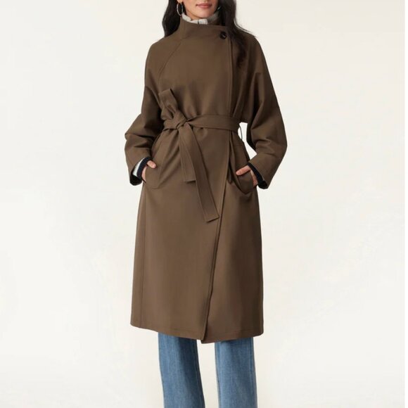 OLG Move Waterproof Belted Trench Coat. Size Large. New with tags. MSRP $149.00 - Picture 3 of 16